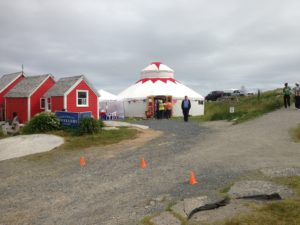 Day 1 at Paint Peggy's Cove, Yurt