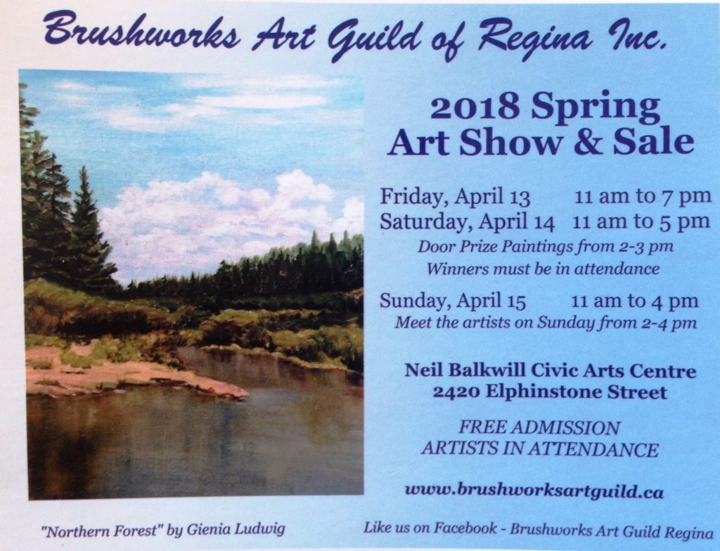 Brushworks Art Guild, Regina, Saskatchewan, Art, Show, Sale