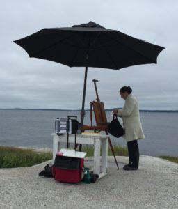 Peggy's Cove, Peggy's Cove Festival of the Art, Plein Air painting, 