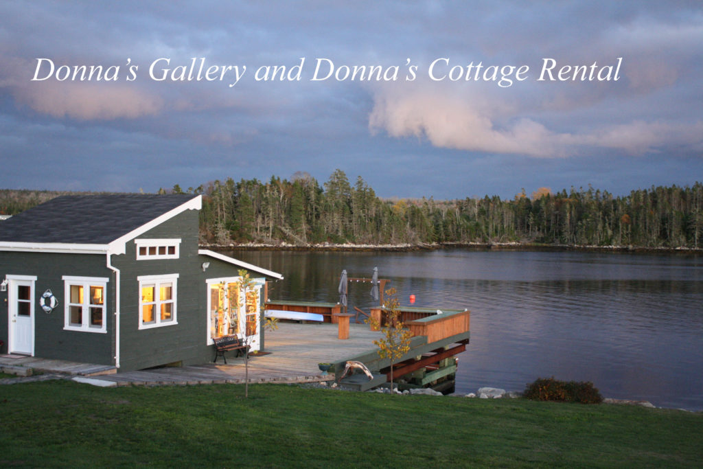 Donna's Gallery, Bayside Nova Scotia, Fine Artist Donna Muller, Acrylic paintings, Oil paintings, Donna Muller, Nova Scotia Artist