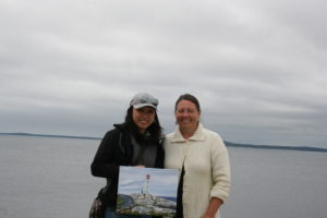Peggy's Cove Festival of the Arts, plein air, sold painting