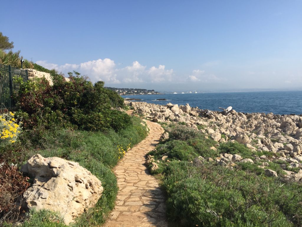 Cap d'Antibes, France, walk, path, hike, Park