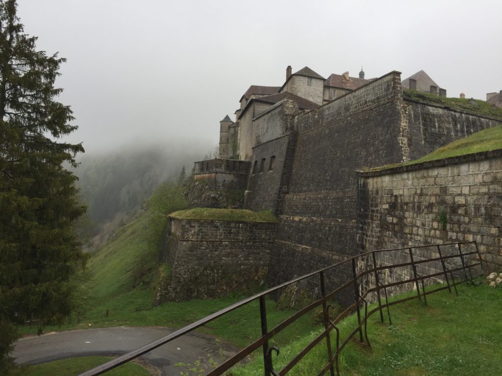 Pontarlier, France, Switzerland, Jura Mountains, Joux castle