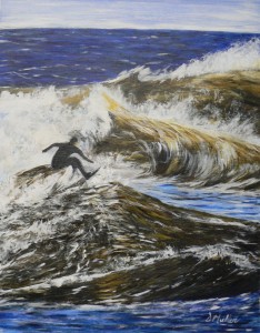 surfing, Nova Scotia, ocean, waves