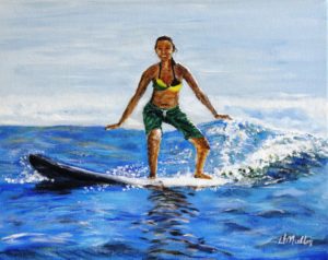 Hawaii, surfing, ocean