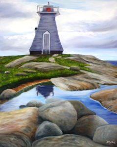 Terence Bay, Nova Scotia, Lighthouse, Donna Muller