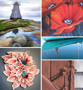 Peggy's Cove, Festival of the Arts, paintings, Brochure